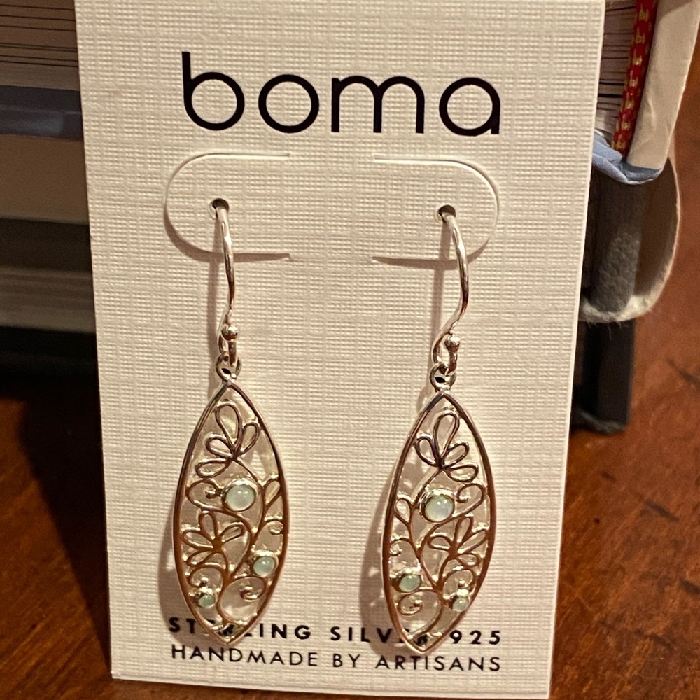 NWT Boma Sterling Silver Earrings